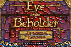 Dungeons & Dragons - Eye of the Beholder Title Screen